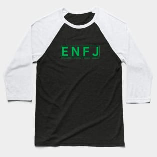 ENFJ Personality (Modern Style) Baseball T-Shirt
